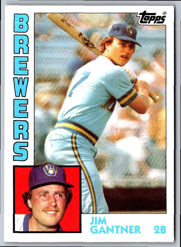 1984 Topps Jim Gantner #298