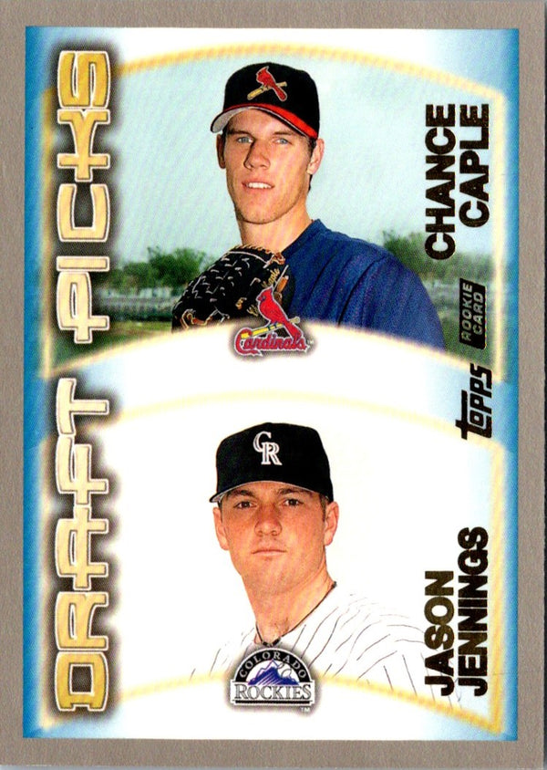 2000 Topps Chance Caple/Jason Jennings #212 Rookie