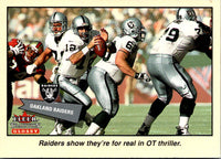 2001 Fleer Tradition Glossy Oakland Raiders #360