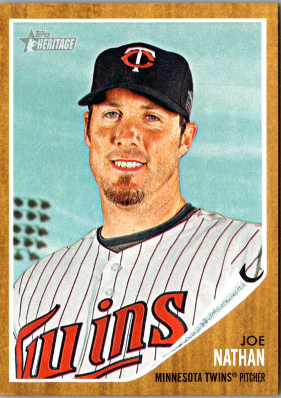 2011 Topps Heritage Joe Nathan #11