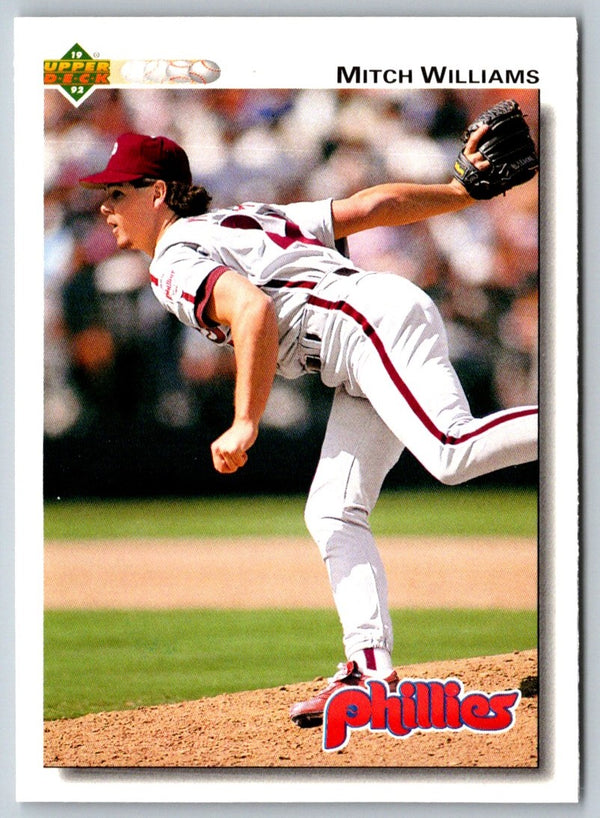 1992 Upper Deck Mitch Williams #410