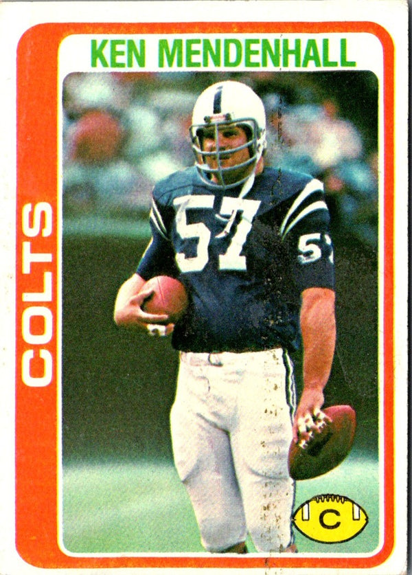 1978 Topps Ken Mendenhall #241