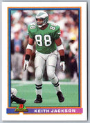 1991 Bowman Football Keith Jackson