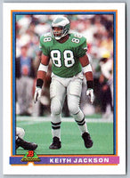 1991 Bowman Football Keith Jackson #396