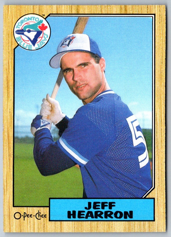 1987 O-Pee-Chee Jeff Hearron #274