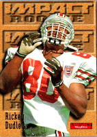1996 SkyBox Impact Rickey Dudley #158 Rookie