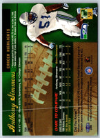 1999 Ultra Anthony Simmons #58