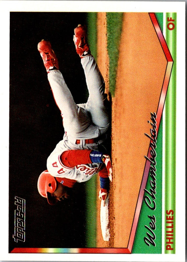 1994 Topps Wes Chamberlain #419