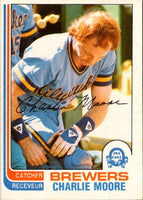 1982 O-Pee-Chee Charlie Moore #308