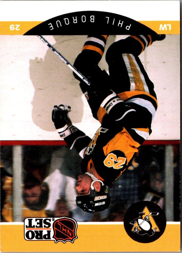 1990 Pro Set Pittsburgh Penguins Logo #580