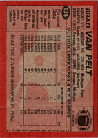 1983 Topps Brad Van Pelt #134