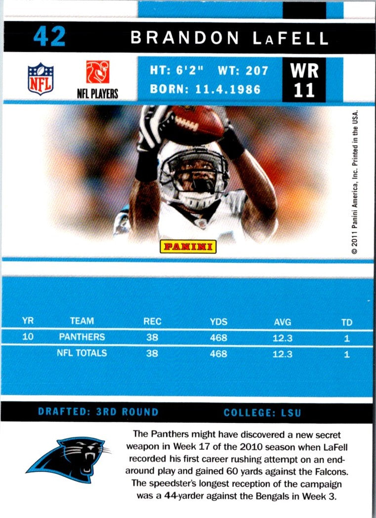 2011 Score Brandon LaFell