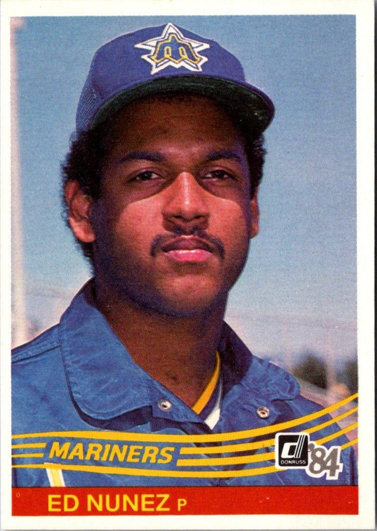 1984 Donruss Ed Nunez