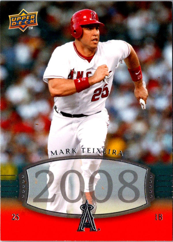 2008 Upper Deck Timeline Mark Teixeira #218