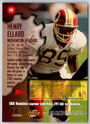 1997 Topps Stadium Club Football Henry Ellard