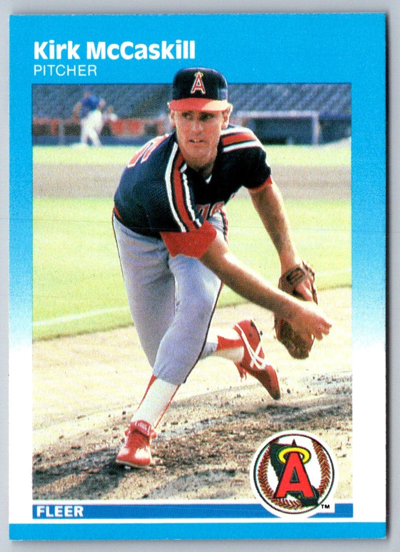 1987 Fleer Kirk McCaskill