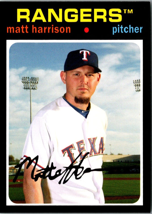 2012 Topps Archives Matt Harrison #93