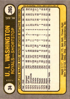 1981 Fleer U.L. Washington #34