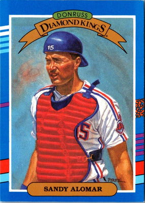 1991 Diamond Kings Sandy Alomar #13