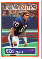 1983 Topps Brad Van Pelt #134