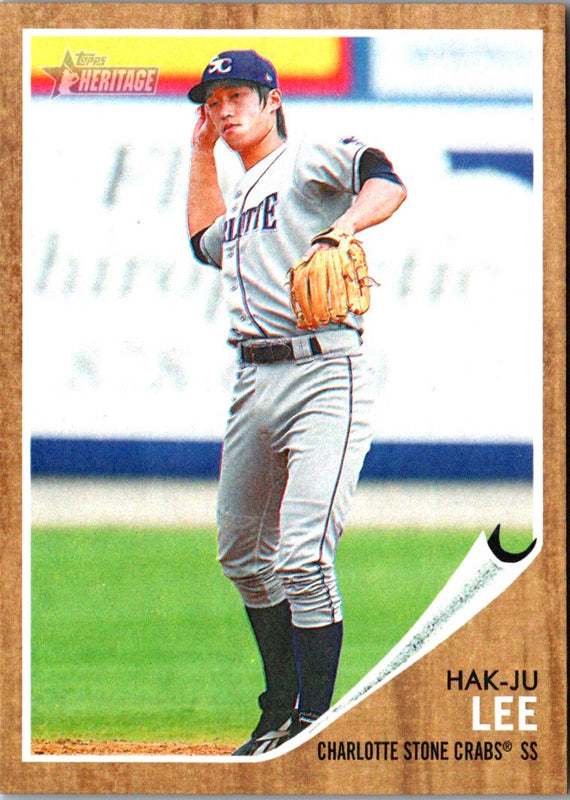 2011 Topps Heritage Minor League Hak-Ju Lee #150