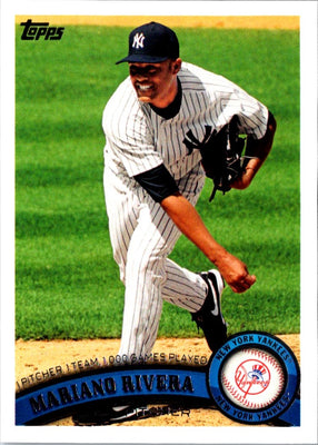 2011 Topps Update Mariano Rivera #US128
