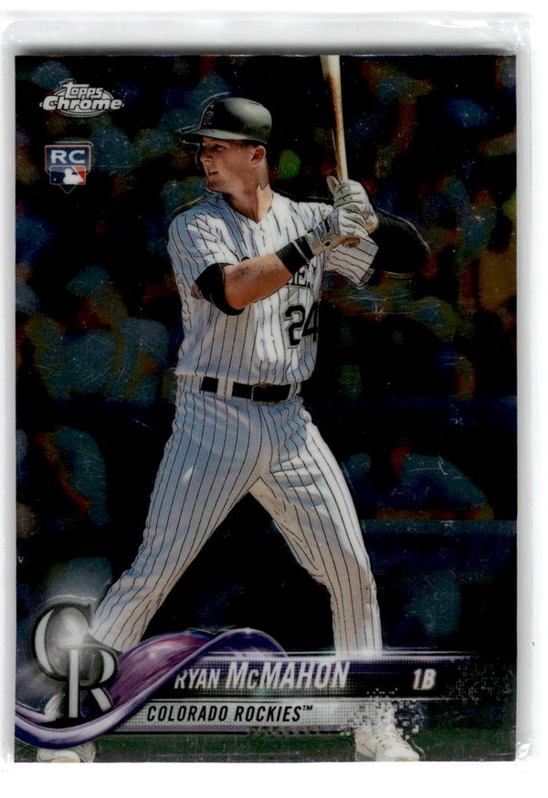 2018 Topps Chrome Ryan McMahon #21 Rookie