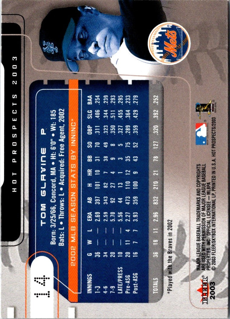 2003 Fleer Glavine