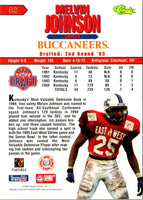1995 Classic NFL Rookies Melvin Johnson #82