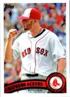 2011 Topps Update Alfredo Aceves #US122