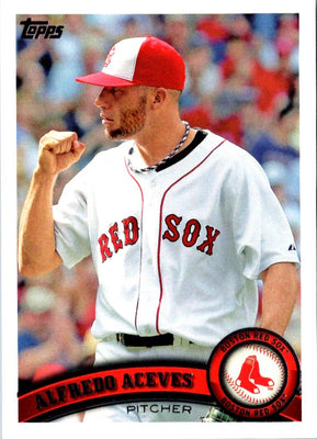 2011 Topps Update Alfredo Aceves #US122