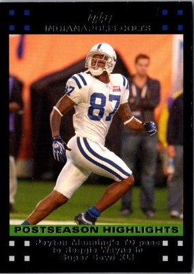 2007 Topps Reggie Wayne #428