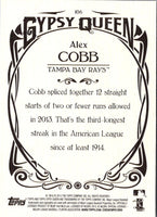 2015 Topps Gypsy Queen Alex Cobb #106