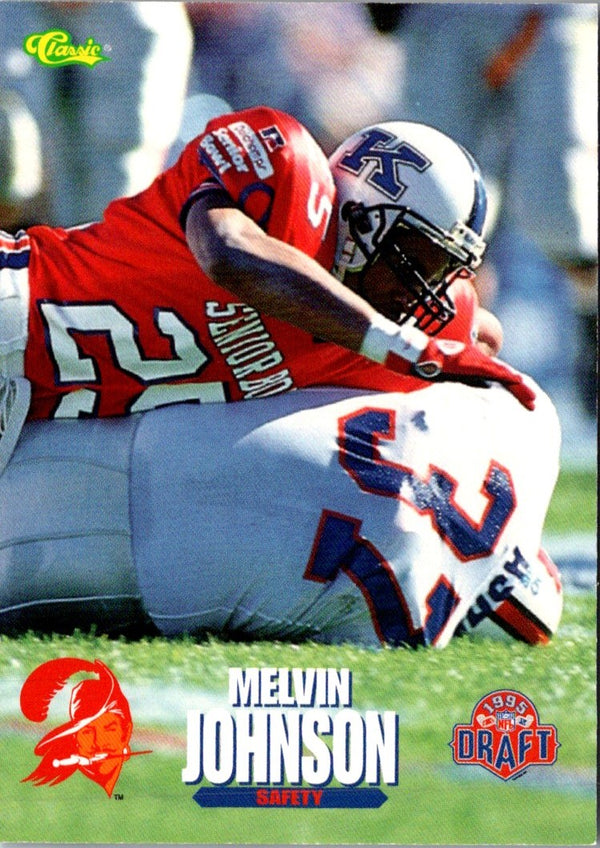 1995 Classic NFL Rookies Melvin Johnson #82