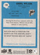 2009 Upper Deck Gibril Wilson