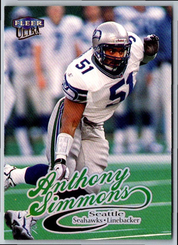 1999 Ultra Anthony Simmons #58