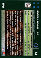 2007 Topps Joseph Addai #74