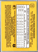 1986 Donruss Ron Robinson