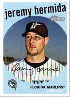 2008 Topps Heritage Jeremy Hermida #353