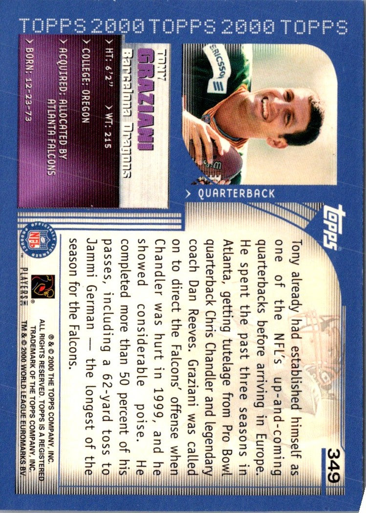 2000 Topps Tony Graziani