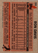 1983 Topps Ron Davis