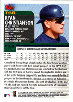 2000 Topps Chrome Traded & Rookies Ryan Christianson #T68