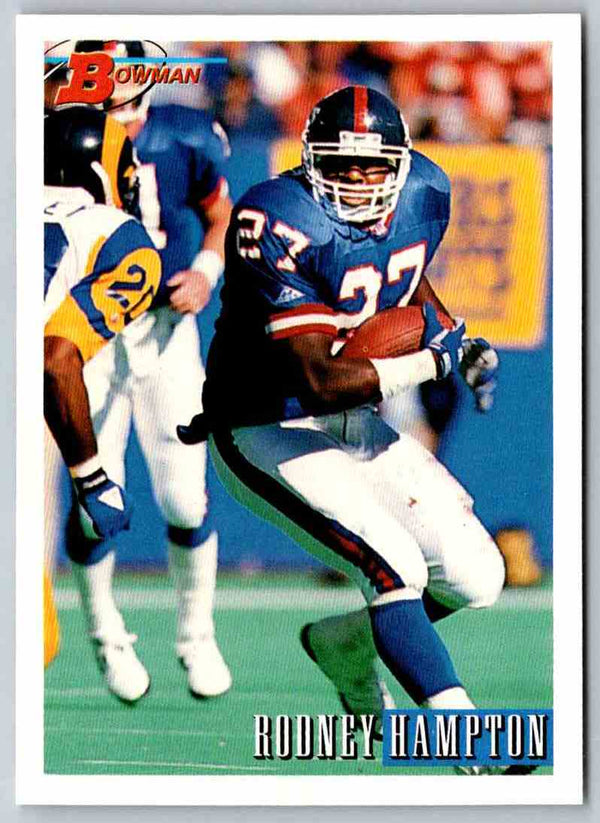 1993 Bowman Football Rodney Hampton #350