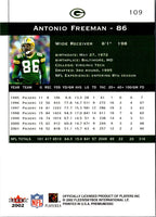 2002 Fleer Premium Antonio Freeman #109