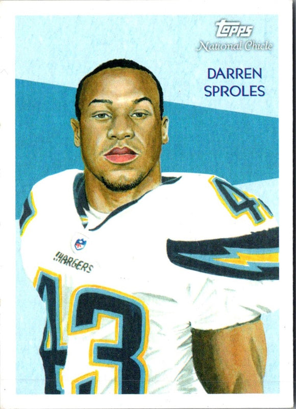 2009 Topps National Chicle Darren Sproles #C78