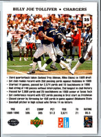 1991 Domino's The Quarterbacks Billy Joe Tolliver #25