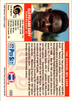 1989 Pro Set Cleveland Gary #499 Rookie
