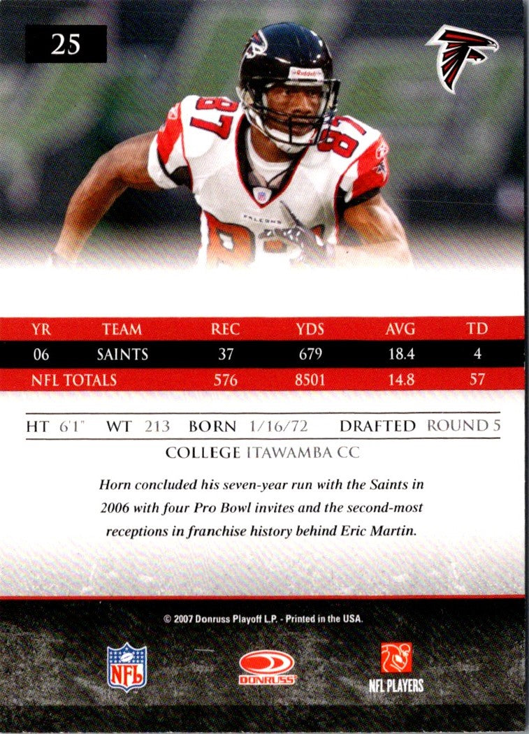 2007 Donruss Gridiron Gear Joe Horn