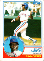 1983 Topps Billy Sample #641