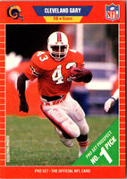 1989 Pro Set Cleveland Gary #499 Rookie